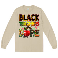 Mushroom black teachers are dope Long Sleeve Tee - Zillion Design Studio