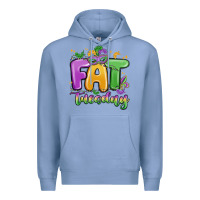Colony Blue fat tuesday Premium Hoodie - MaliasSmallBusiness