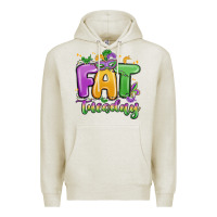 Oatmeal Heather fat tuesday Premium Hoodie - MaliasSmallBusiness