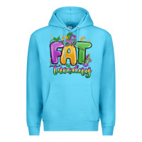 Ocean Blue fat tuesday Premium Hoodie - MaliasSmallBusiness