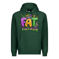 Sports Green fat tuesday Premium Hoodie - MaliasSmallBusiness