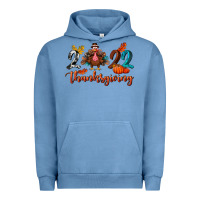 Pigment Pebble Blue 2022 thanksgiving bbs Urban Hoodie - BundleAndBundleShop