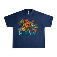 Navy t rex tis the season Urban Heavy Tee - RanaPortraitStore