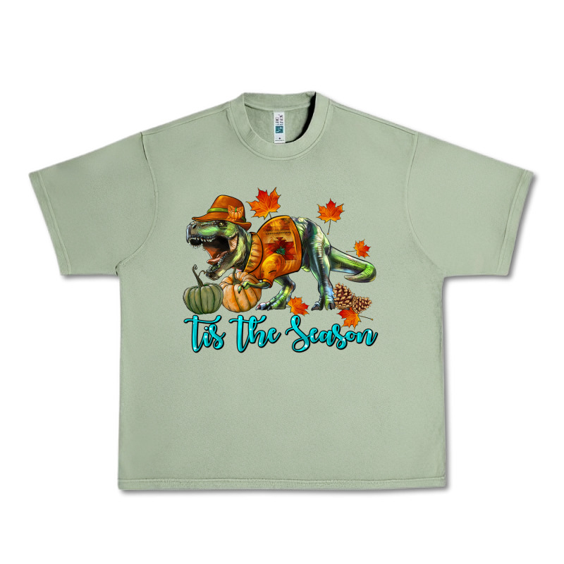 T Rex Tis The Season Urban Heavy Tee by RanaPortraitStore | Teevron