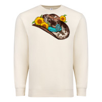 Sandshell cowboy hat Premium Sweatshirt - AdoDesignShop