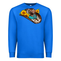 True Royal cowboy hat Premium Sweatshirt - AdoDesignShop