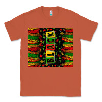 Copper Black license letters  juneteenth Classic Tee - Zillion Design Studio