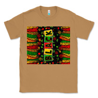 Toasted Coconut Black license letters  juneteenth Classic Tee - Zillion Design Studio