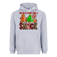 Heather Grey out here lookin like a snack ado Heavyweight Hoodie - AdoDesignShop