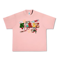 Salmon Christmas nurse Urban Heavy Tee - BarkalooDesign