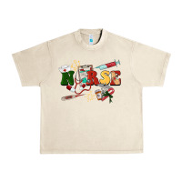 Sandshell Christmas nurse Urban Heavy Tee - BarkalooDesign