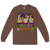 Chestnut Spooky Season Gnomes Long Sleeve Tee - texasbilliewilder