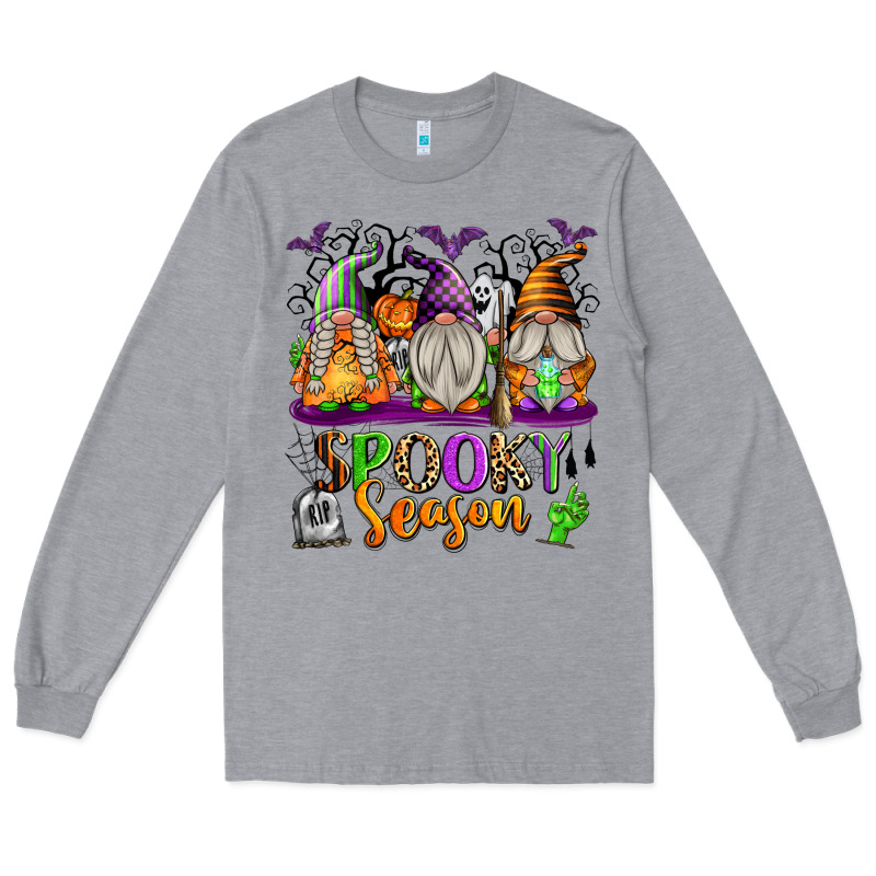 Spooky Season Gnomes Long Sleeve Tee by texasbilliewilder | Teevron
