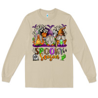 Mushroom Spooky Season Gnomes Long Sleeve Tee - texasbilliewilder