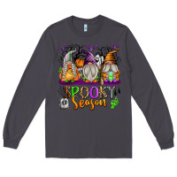 Smoke Spooky Season Gnomes Long Sleeve Tee - texasbilliewilder