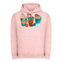 Pigment Salmon basketball coffee cups bbs Urban Hoodie - BundleAndBundleShop