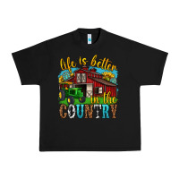 Black life is better in the country western Urban Heavy Tee - texasbilliewilder