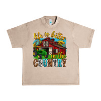 French Oak life is better in the country western Urban Heavy Tee - texasbilliewilder