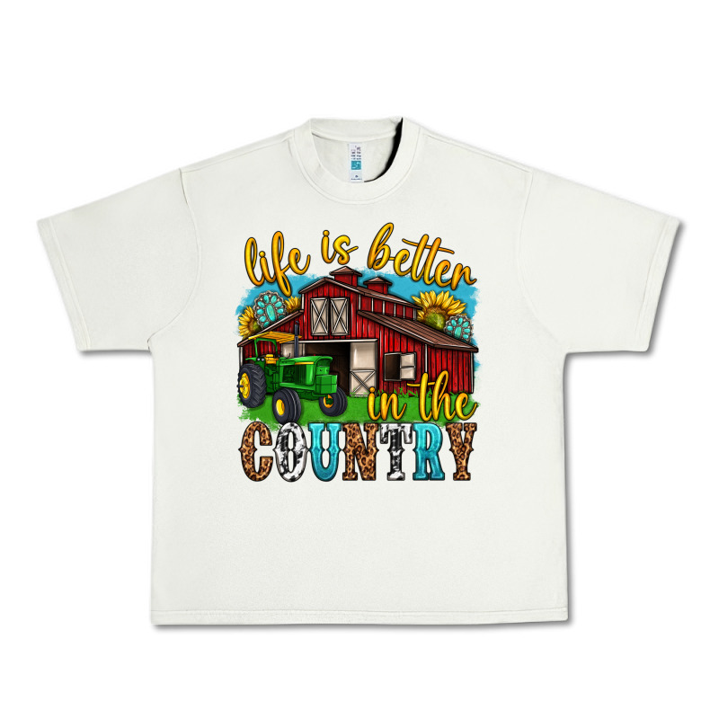 Life Is Better In The Country Western Urban Heavy Tee by texasbilliewilder | Teevron