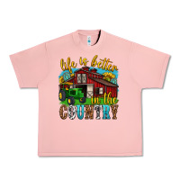 Salmon life is better in the country western Urban Heavy Tee - texasbilliewilder