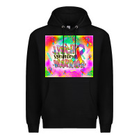 Black lynch stndrome warrior Premium Hoodie - NancyCooperArtShop