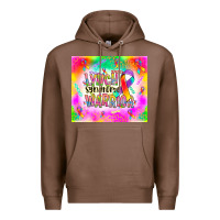 Chestnut lynch stndrome warrior Premium Hoodie - NancyCooperArtShop