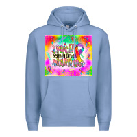Colony Blue lynch stndrome warrior Premium Hoodie - NancyCooperArtShop