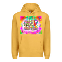 Mustard lynch stndrome warrior Premium Hoodie - NancyCooperArtShop