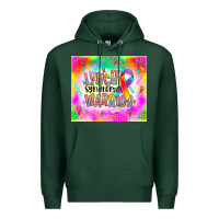 Sports Green lynch stndrome warrior Premium Hoodie - NancyCooperArtShop