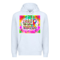 White lynch stndrome warrior Premium Hoodie - NancyCooperArtShop