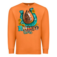 Carrot horseshoe rodeo time Premium Sweatshirt - Artiststas