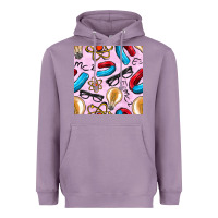 Lavender physics seamless pattern Heavyweight Hoodie - BundleAndBundleShop