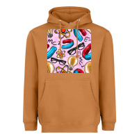 Meerkat physics seamless pattern Heavyweight Hoodie - BundleAndBundleShop