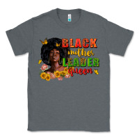 Charcoal Heather Black mother leader queen juneteenth Classic Tee - Zillion Design Studio