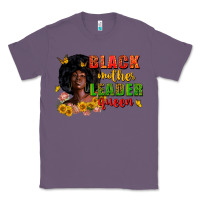 Lavender Black mother leader queen juneteenth Classic Tee - Zillion Design Studio