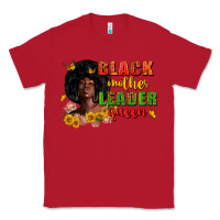 Red Black mother leader queen juneteenth Classic Tee - Zillion Design Studio