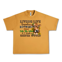 Peanut Butter living life somewhere between jesus take the wheel Urban Heavy Tee - texasbilliewilder