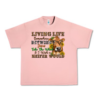 Salmon living life somewhere between jesus take the wheel Urban Heavy Tee - texasbilliewilder