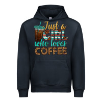 Just A Girl Who Loves Coffee Urban Hoodie | Teevron