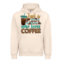 Sandshell just a girl who loves coffee Urban Hoodie - BundleAndBundleShop
