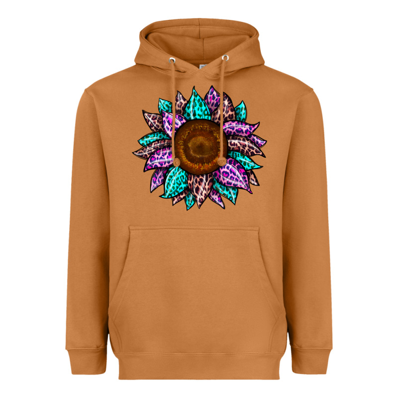Sunflower Leopard Color Heavyweight Hoodie by JahusDesignShop | Teevron