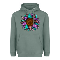 Sage sunflower leopard color Heavyweight Hoodie - JahusDesignShop