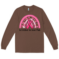 Chestnut in october we wear pink Long Sleeve Tee - RanaPortraitStore
