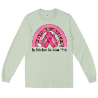Matcha in october we wear pink Long Sleeve Tee - RanaPortraitStore