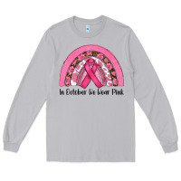 Moon Dust in october we wear pink Long Sleeve Tee - RanaPortraitStore