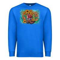 True Royal cowboy boots sunflower Premium Sweatshirt - AdoDesignShop