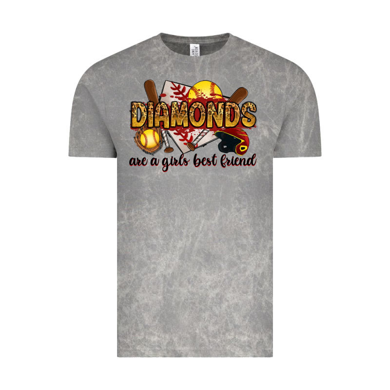 Diamonds Are A Girls Best Friends Vintage Tee by RanaPortraitStore | Teevron