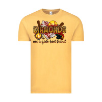 Vintage Mustard diamonds are a girls best friends Vintage Tee - RanaPortraitStore