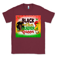 Burgundy Black mother leader Classic Tee - Zillion Design Studio