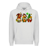 Fall Gnomes With Pumpkin Pie Premium Hoodie | Teevron